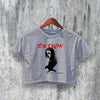 The Crow Crop Top Brandon Lee Crop Tee Vintage Movie Gothic Shirt - bestshirtz