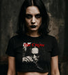 The Crow Crop Top Gohic Crop Tee Brandon Lee Shirt Horror Movie Merch - bestshirtz