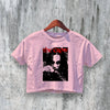 The Crow Crop Top Gohic Crop Tee Brandon Lee Shirt Horror Movie Merch - bestshirtz