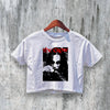 The Crow Crop Top Gohic Crop Tee Brandon Lee Shirt Horror Movie Merch - bestshirtz