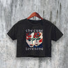 The Cure Crop Top Lovesong Crop Tee Band Gothic Shirt Disintegration Merch