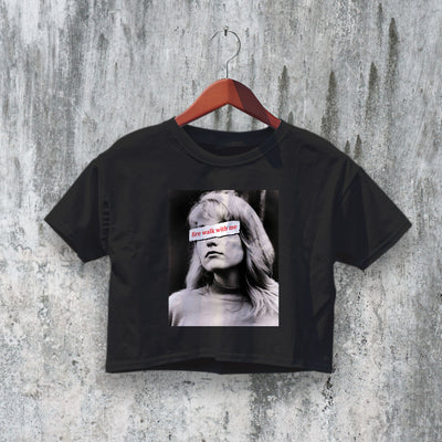 Twin Peaks Crop Top Movie Laura Palmer Crop Tee Fire Walk With Me Shirt