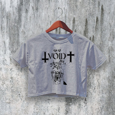 Void Crop Top Hardcore Punk Crop Tee The Faith Shirt Band Music Merch