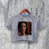 Jennifer's Body Crop Top Retro Horror Movie Crop Tee Jennifer Check Shirt