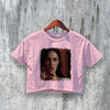 Jennifer's Body Crop Top Retro Horror Movie Crop Tee Jennifer Check Shirt