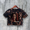 Jennifer's Body Crop Top Retro Horror Movie Crop Tee Jennifer Check Shirt