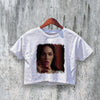 Jennifer's Body Crop Top Retro Horror Movie Crop Tee Jennifer Check Shirt