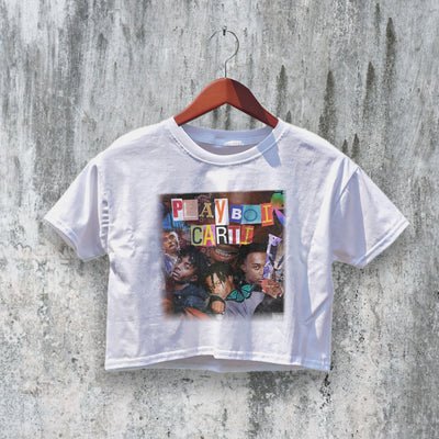 Playboi Carti Bootleg Crop Top Rap Album Crop Tee Playboi Carti Shirt