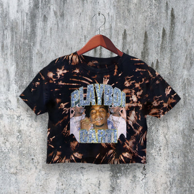 Playboi Carti Crop Top Rapper Rap Crop Tee Hip Hop Album Art Shirt