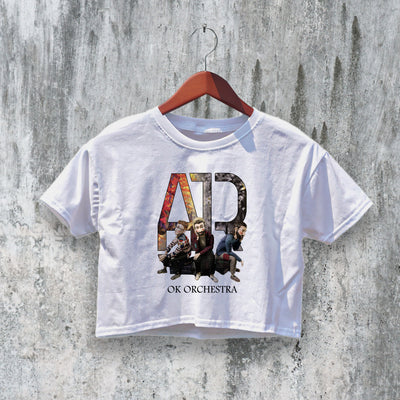 AJR Crop Top Orchestra Crop Tee Adam Jack Ryan Shirt Brothers Met