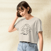 Alt - J Logo Crop Top | Indie Rock Band Shirt for Women | Alt - J Music Merch | Aesthetic Concert Tee - BestShirtz