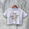 Banshee Crop Top Proctor Meats Crop Tee Inspired TV Show Barbecue Shirt