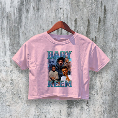 Bootleg Baby Keem Crop Top Fan Inspired Crop Tee Rapper Shirt Music Merch