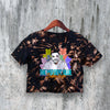 Bootleg Baby Keem Crop Top The Melodic Blue Crop Tee Rap Shirt Fan Streetwear