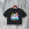 Bootleg Baby Keem Crop Top The Melodic Blue Crop Tee Rap Shirt Fan Streetwear