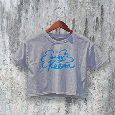 Logo Baby Keem Crop Top Rapper Crop Tee Aesthetic Fan Shirt Music Merch