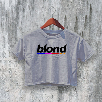 Frank Ocean Logo Crop Top Blond Crop Tee Blonde Shirt Aesthetic Music Merch