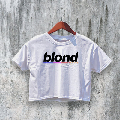 Frank Ocean Logo Crop Top Blond Crop Tee Blonde Shirt Aesthetic Music Merch