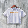 Frank Ocean Logo Crop Top Channel Crop Tee Orange Shirt Aesthetic Merch