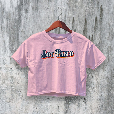 Boy Pablo Logo Crop Top Indie Pop Crop Tee Boy Pablo Shirt Pop Music - bestshirtz
