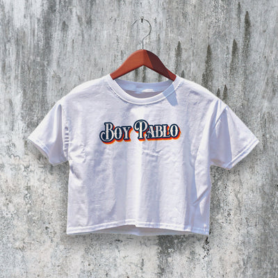 Boy Pablo Logo Crop Top Indie Pop Crop Tee Boy Pablo Shirt Pop Music - bestshirtz