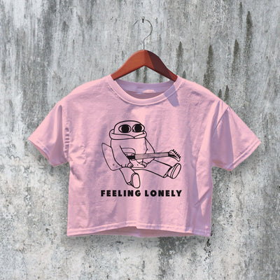 Boy Pablo Crop Top Soy Pablo Crop Tee Feeling Lonely Shirt Bean Indie Pop - bestshirtz