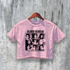 Blonde Redhead Crop Top Melody of Certain Damaged Lemons Crop Tee