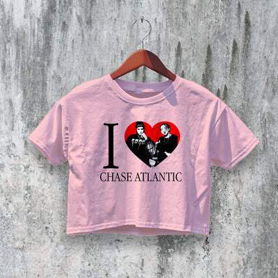 Chase Atlantic Crop Top Music Lover Crop Tee Vintage Aesthetic Shirt