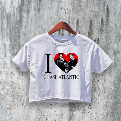 Chase Atlantic Crop Top Music Lover Crop Tee Vintage Aesthetic Shirt