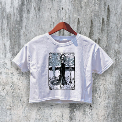 Chelsea Wolfe Crop Top Prayer for the Unborn Crop Tee Metal Gothic Shirt