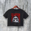 Clutch Crop Top Rock Tour Crop Tee Vintage Concert Band Shirt 90s Merch - bestshirtz#