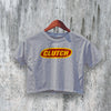 Clutch Logo Crop Top Vintage 90s Rock Crop Tee Fan Clutch Shirt Band Merch - bestshirtz#