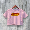 Clutch Logo Crop Top Vintage 90s Rock Crop Tee Fan Clutch Shirt Band Merch - bestshirtz#