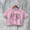 City of Caterpillar Crop Top Untitled Demo Crop Tee Band Grunge Shirt - bestshirtz