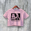 City of Caterpillar Crop Top Plate Six Crop Tee Slow Fire Shirt Vampire Punk - bestshirtz