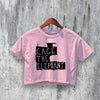 Cage The Elephant Crop Top Rock Band Crop Tee Vintage Concert Fan Shirt