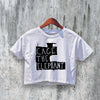 Cage The Elephant Crop Top Rock Band Crop Tee Vintage Concert Fan Shirt