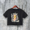 Cage The Elephant Crop Top Melophobia Crop Tee Rock Album Art Shirt