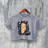 Cage The Elephant Crop Top Melophobia Crop Tee Rock Album Art Shirt