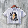 Cage The Elephant Crop Top Melophobia Crop Tee Rock Album Art Shirt