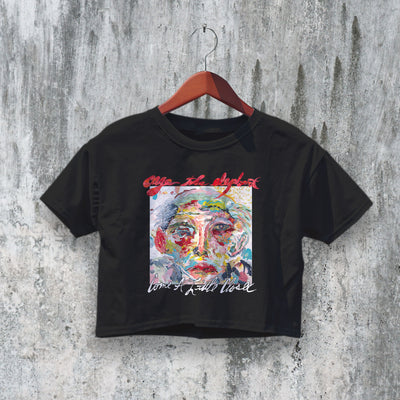 Cage The Elephant Crop Top Come a Little Closer Crop Tee Rock Band Shirt