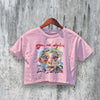 Cage The Elephant Crop Top Come a Little Closer Crop Tee Rock Band Shirt