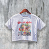 Cage The Elephant Crop Top Come a Little Closer Crop Tee Rock Band Shirt