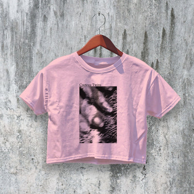 Cocteau Twins Crop Top Blue Bell Knoll Crop Tee Album Art Shirt 90s Music