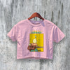 Cavetown Crop Top Lemon Boy Crop Tee Inspired Music Shirt Fan Merch