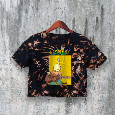 Cavetown Crop Top Lemon Boy Crop Tee Inspired Music Shirt Fan Merch