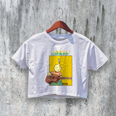 Cavetown Crop Top Lemon Boy Crop Tee Inspired Music Shirt Fan Merch