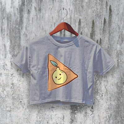 Cavetown Crop Top Cute Album Art Crop Tee Lemon Boy Shirt Fan Inspired