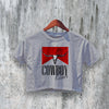 Cowboy Crop Top Cowboy Killer Crop Tee Vintage Western Y2K Shirt