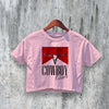 Cowboy Crop Top Cowboy Killer Crop Tee Vintage Western Y2K Shirt